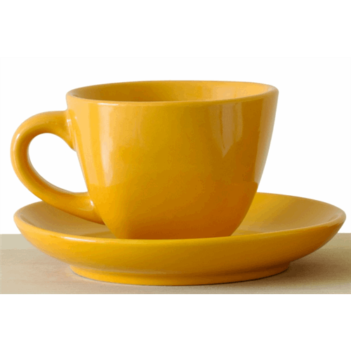 فنجان زرد